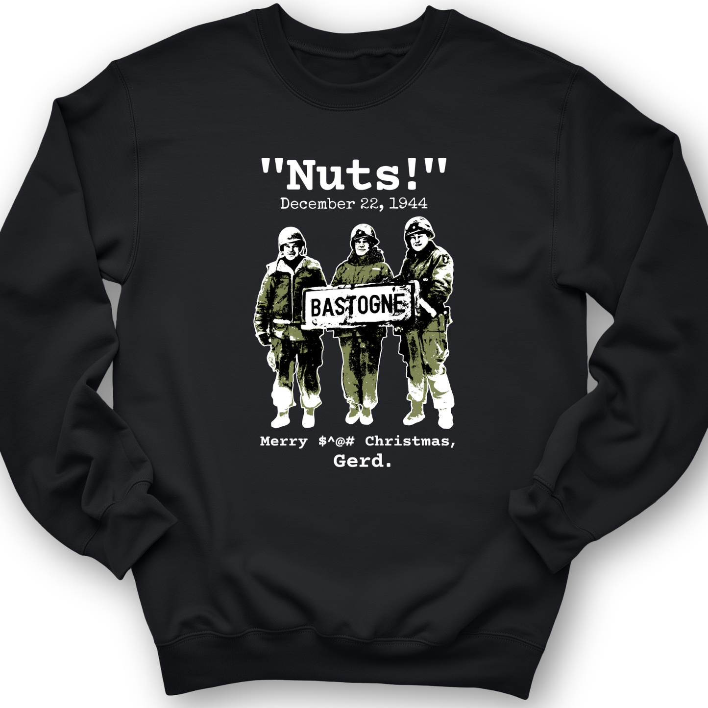Nuts Crewneck Black / S