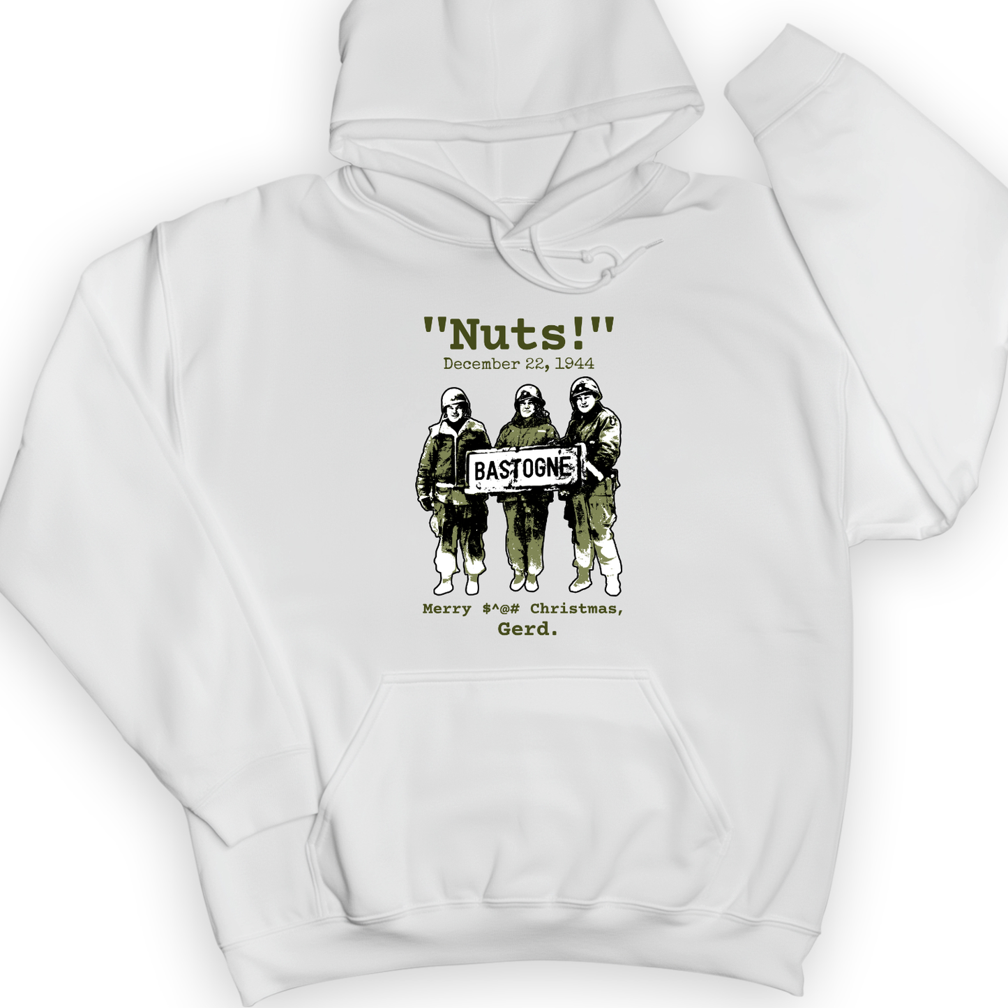Nuts Hoodie White / S