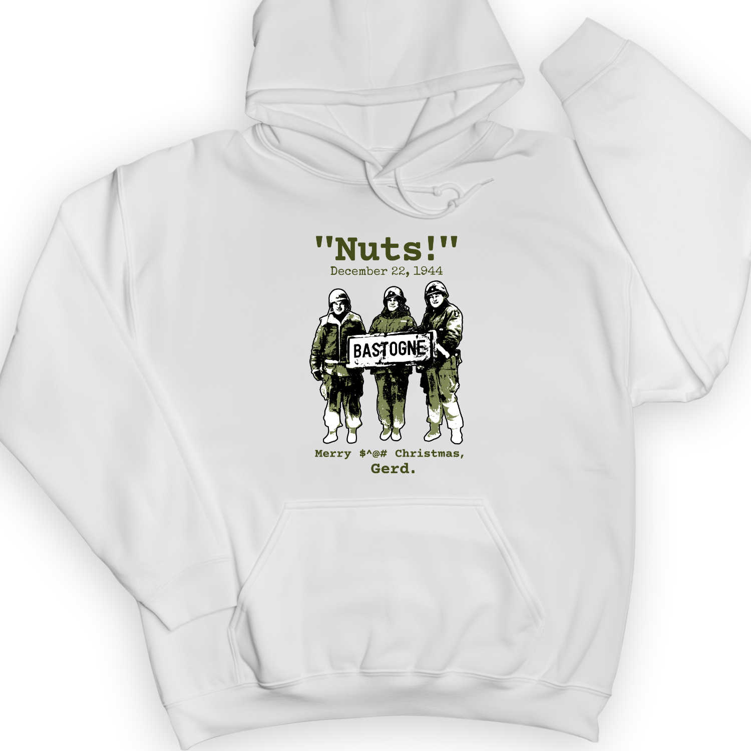 Nuts Hoodie White / S