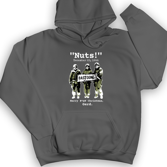 Nuts Hoodie Charcoal / S