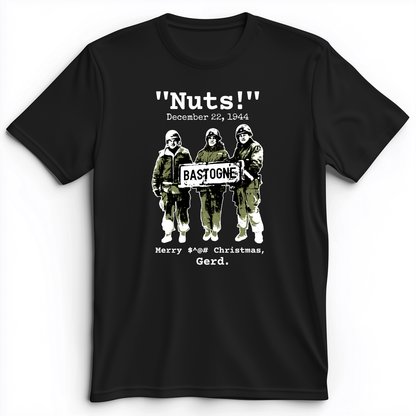 Nuts Premium Tee Black / S