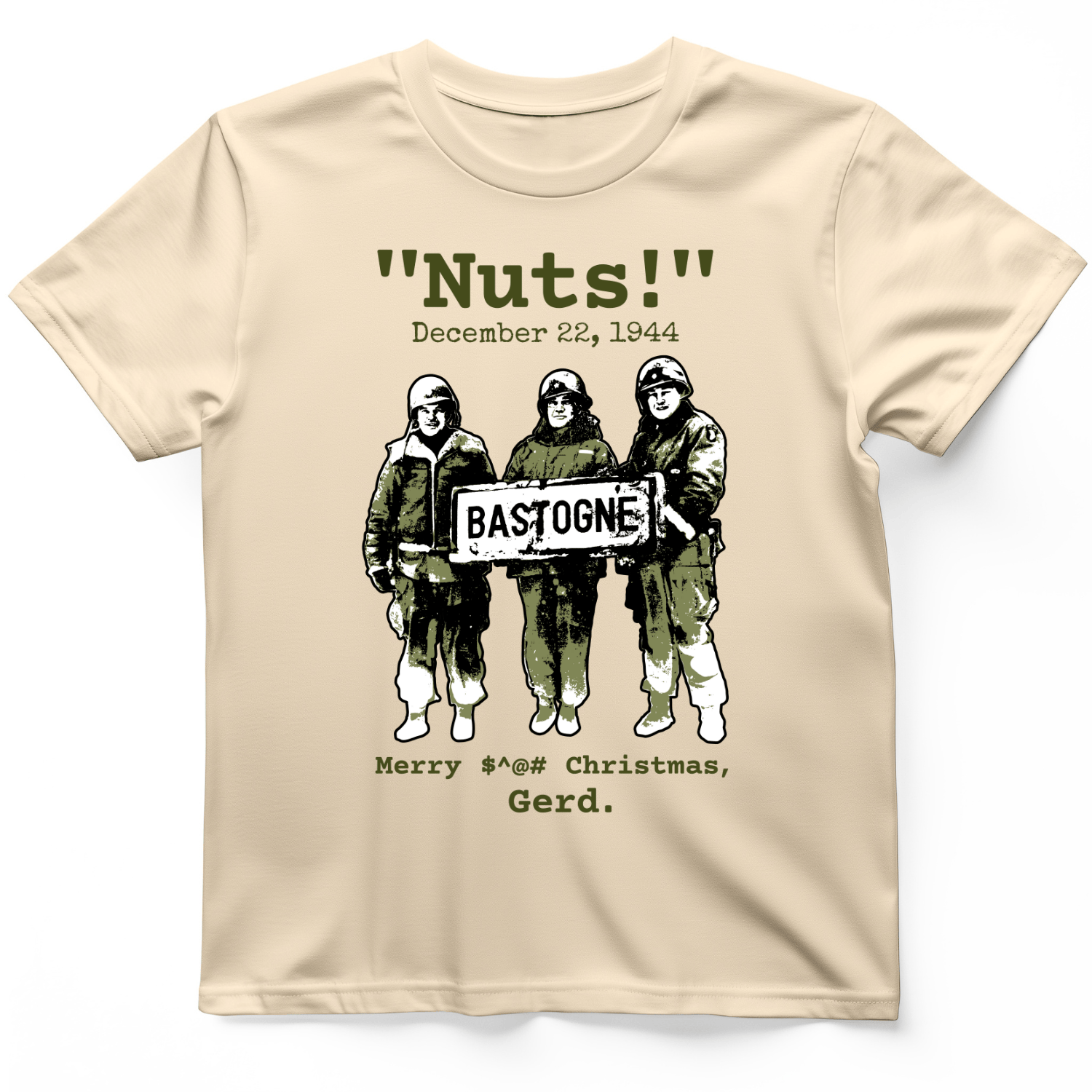 Nuts T-Shirt Natural / S