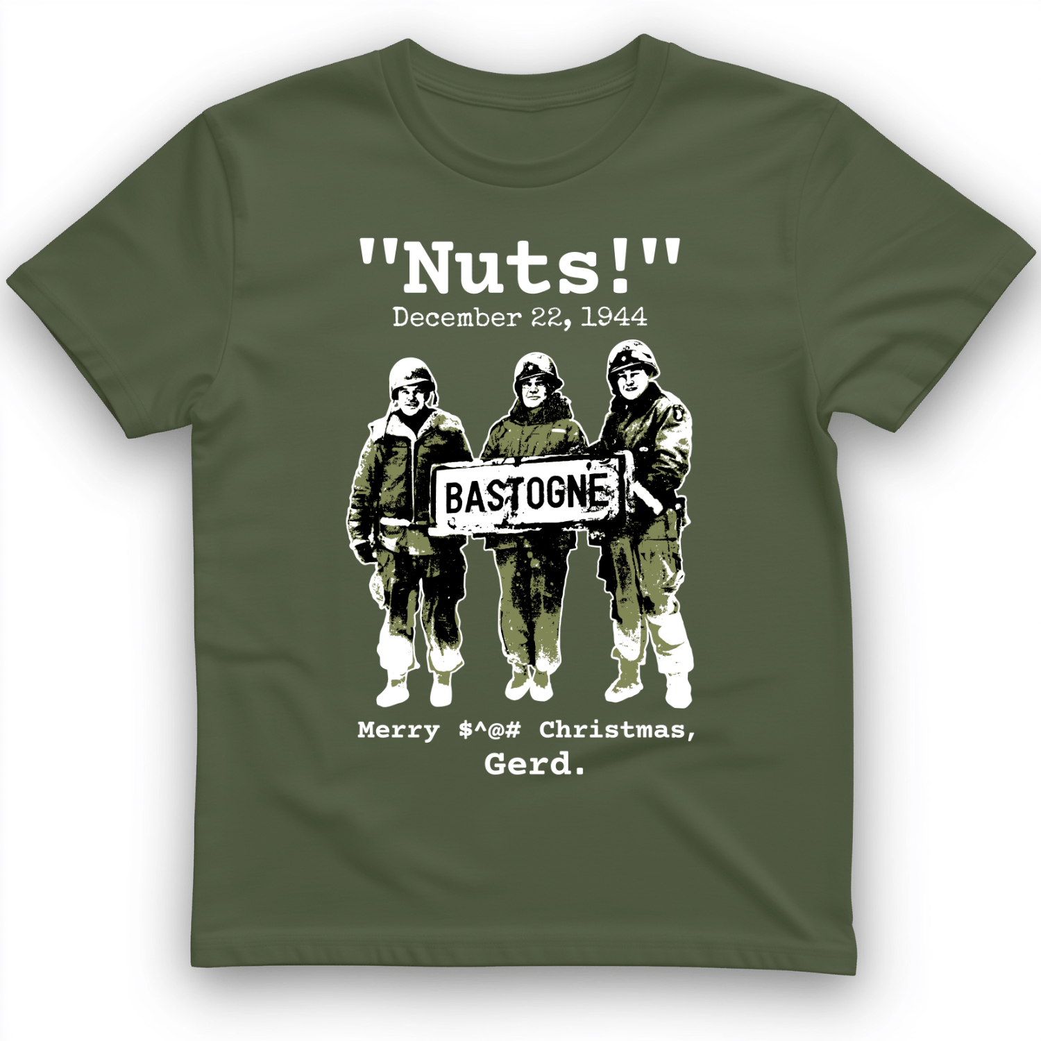 Nuts T-Shirt Military Green / S
