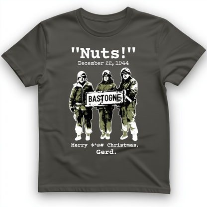 Nuts T-Shirt Charcoal / S