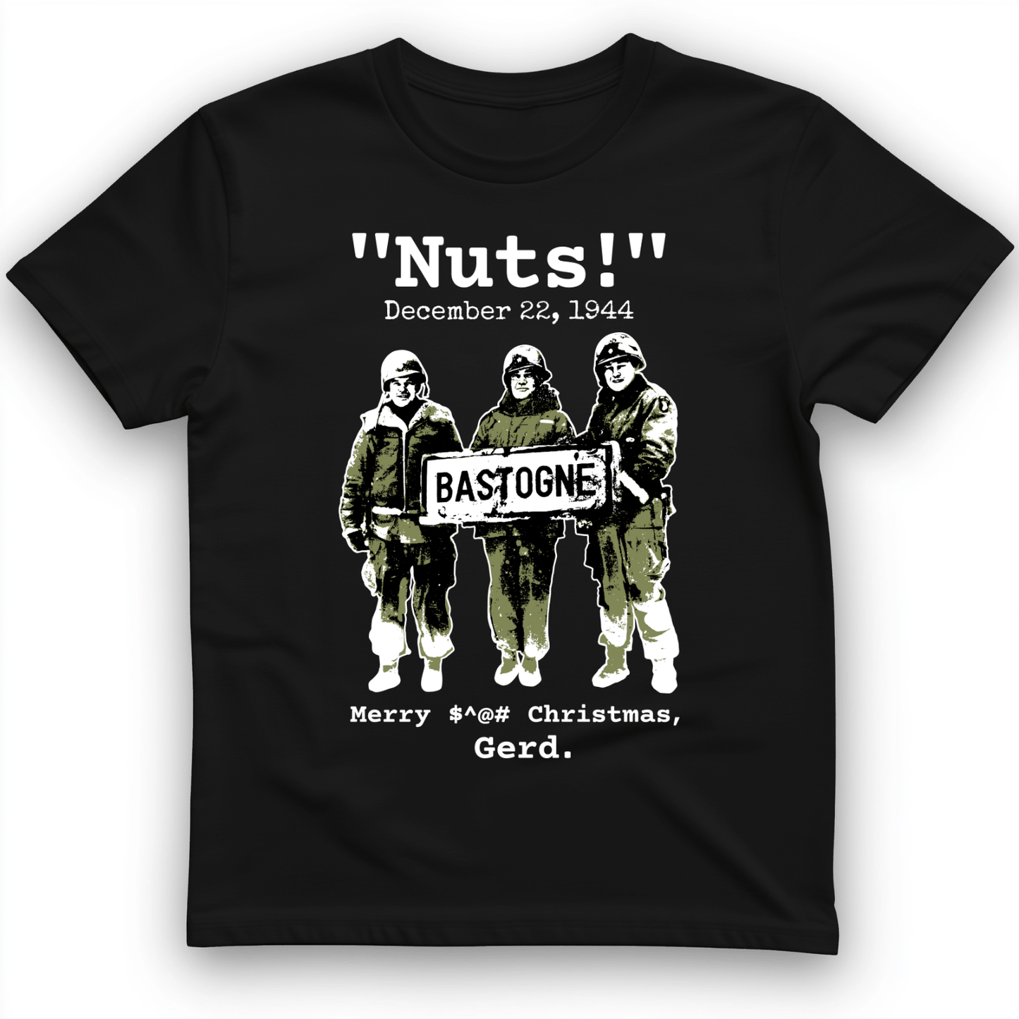 Nuts T-Shirt Black / S