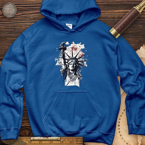 NYC Statue Of Liberty Hoodie Royal / S