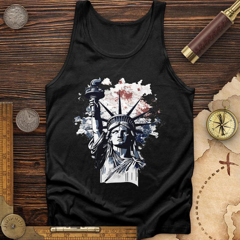 NYC Statue Of Liberty Tank Black / XS