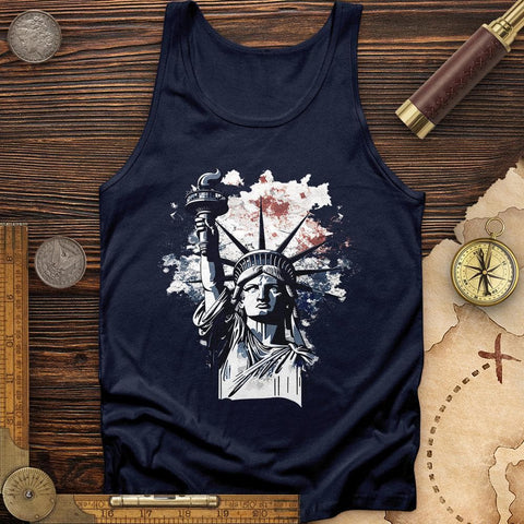 NYC Statue Of Liberty Tank Navy / XS