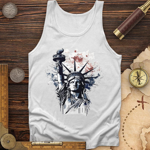 NYC Statue Of Liberty Tank White / XS