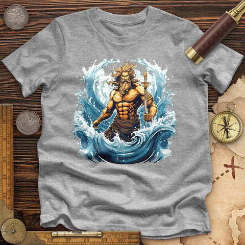 Ocean God High Quality Tee Athletic Heather / S