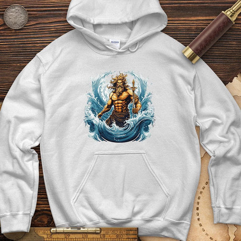 Ocean God Hoodie White / S