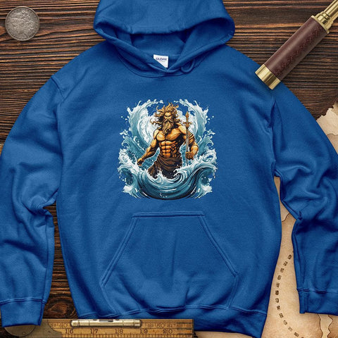 Ocean God Hoodie Royal / S