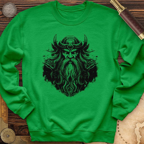 Odin's Majesty Crewneck Irish Green / S