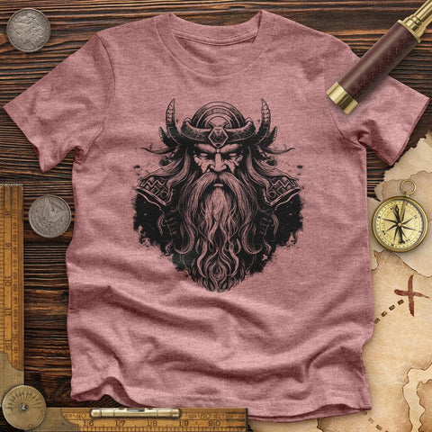 Odin's Majesty High Quality Tee Heather Mauve / S