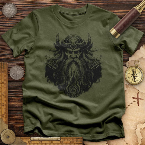 Odin's Majesty T-Shirt Military Green / S