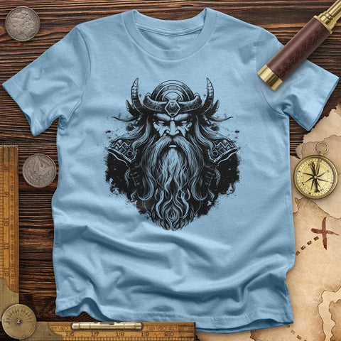 Odin's Majesty T-Shirt Light Blue / S