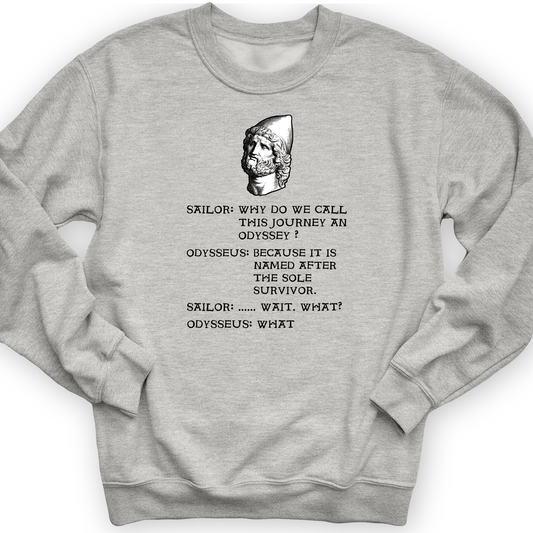 Odyssey Crewneck Sport Grey / S