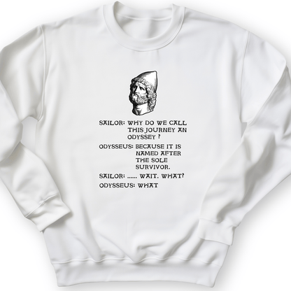Odyssey Crewneck White / S