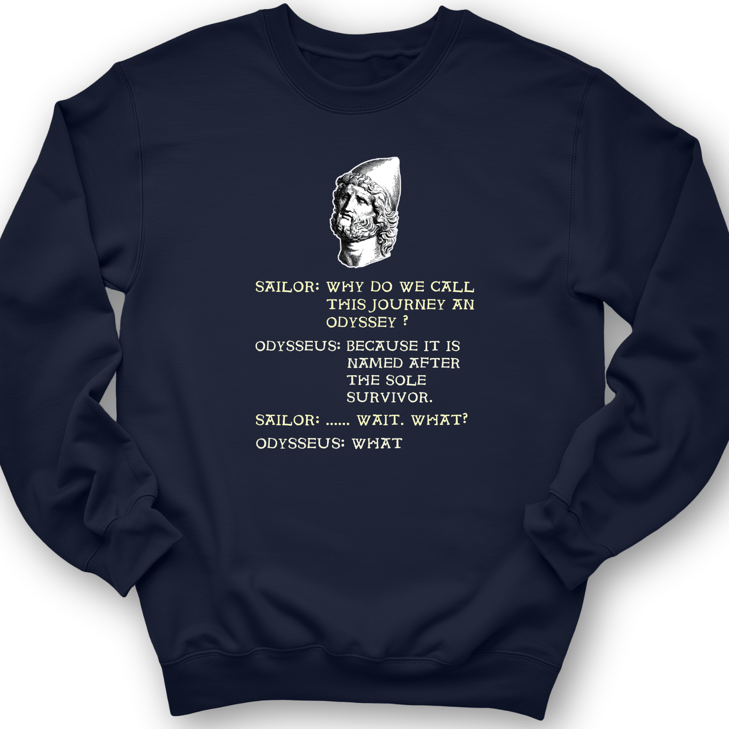Odyssey Crewneck Navy / S