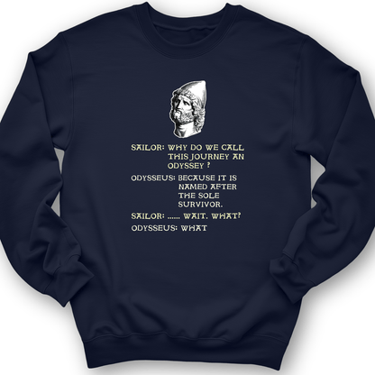 Odyssey Crewneck Navy / S