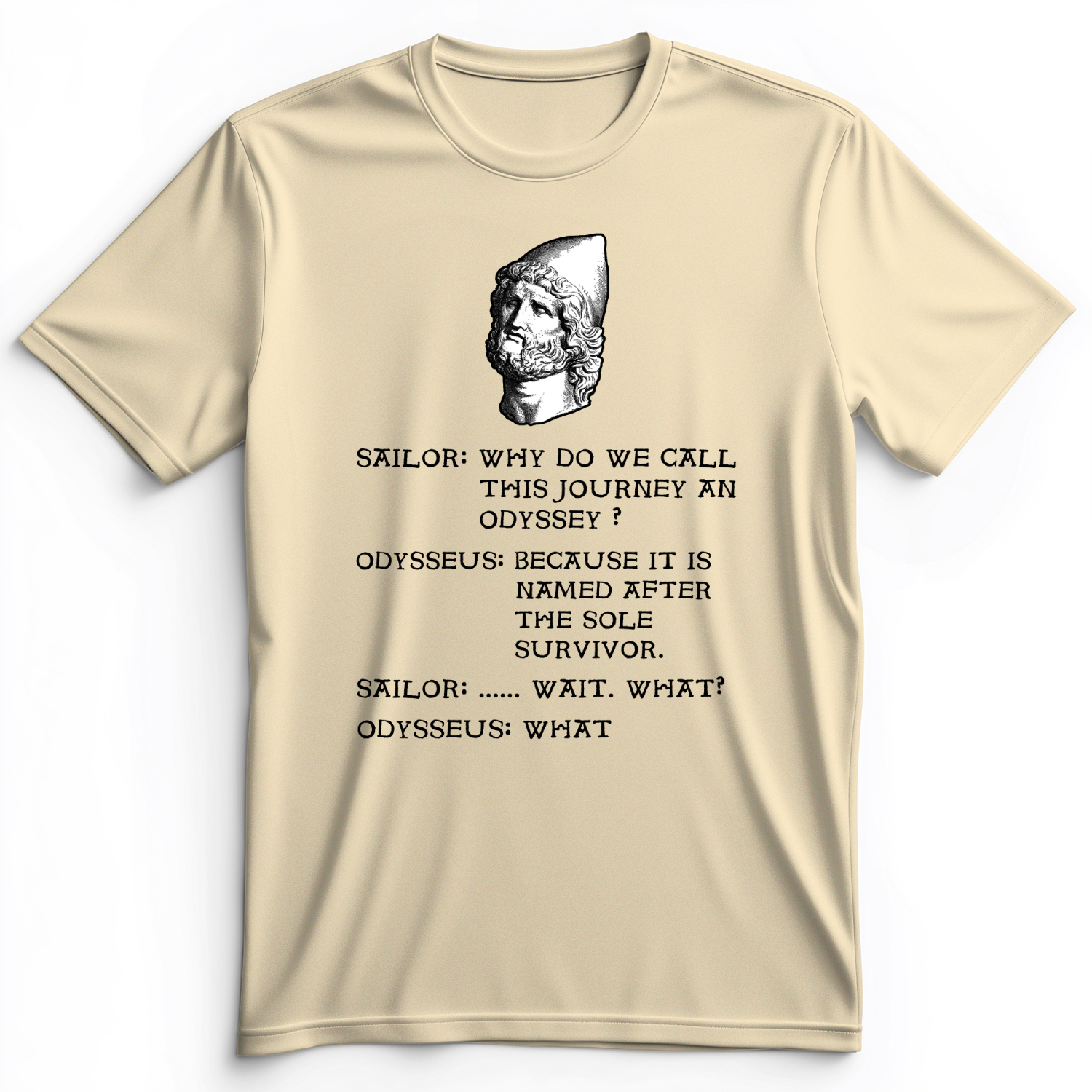 Odyssey Premium Tee Natural / S