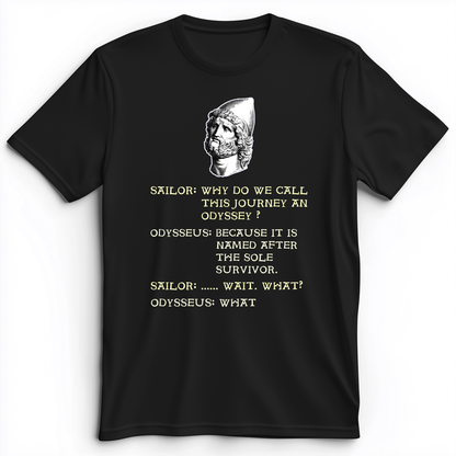 Odyssey Premium Tee Black / S