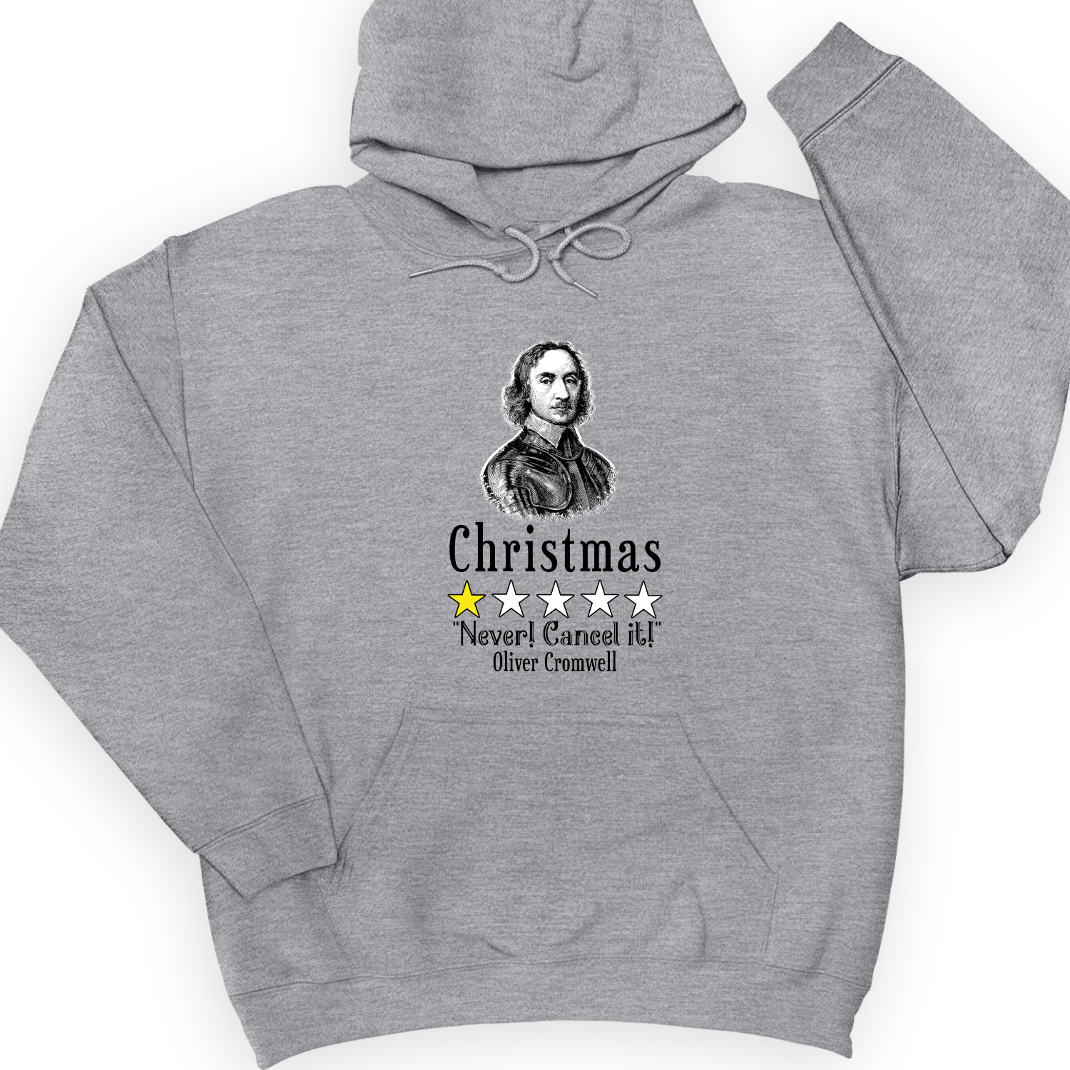 Oliver Cromwell Hoodie Sport Grey / S