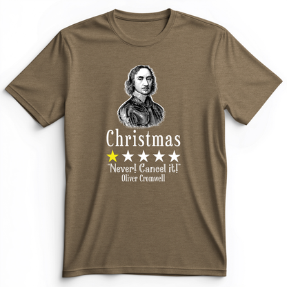 Oliver Cromwell Premium Tee Heather Olive / S