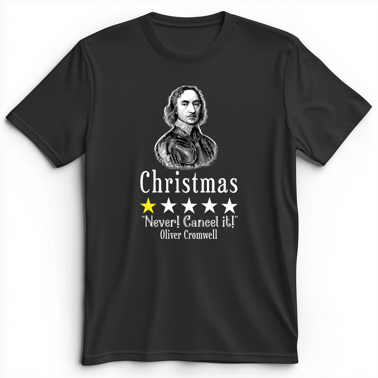 Oliver Cromwell Premium Tee Dark Grey Heather / S