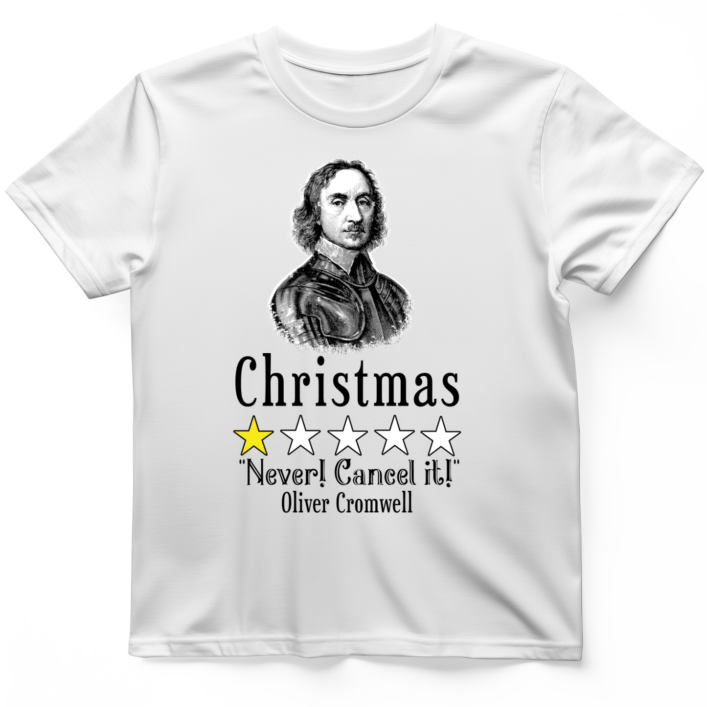Oliver Cromwell T-Shirt White / S