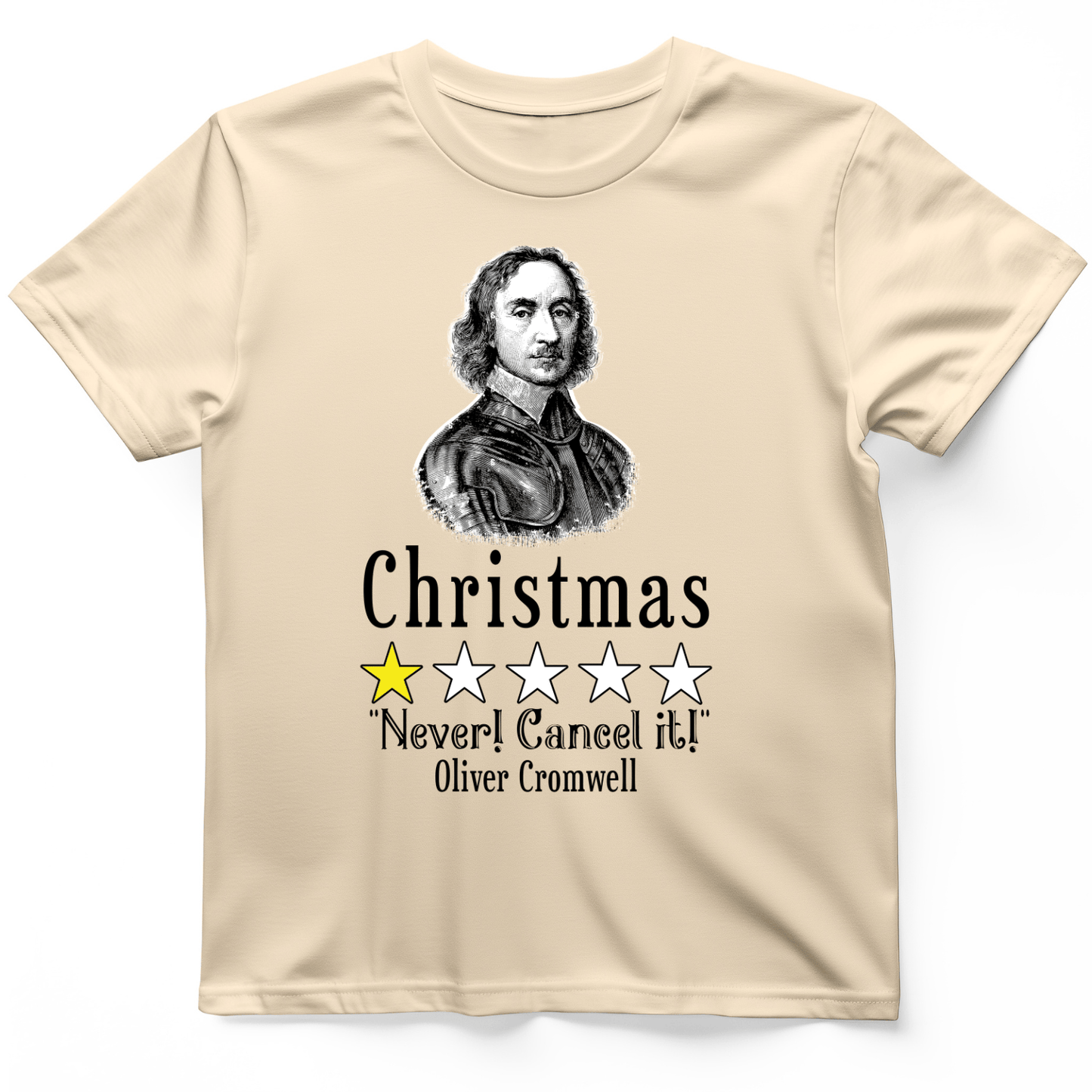 Oliver Cromwell T-Shirt Natural / S