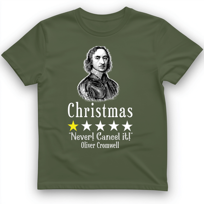 Oliver Cromwell T-Shirt Military Green / S