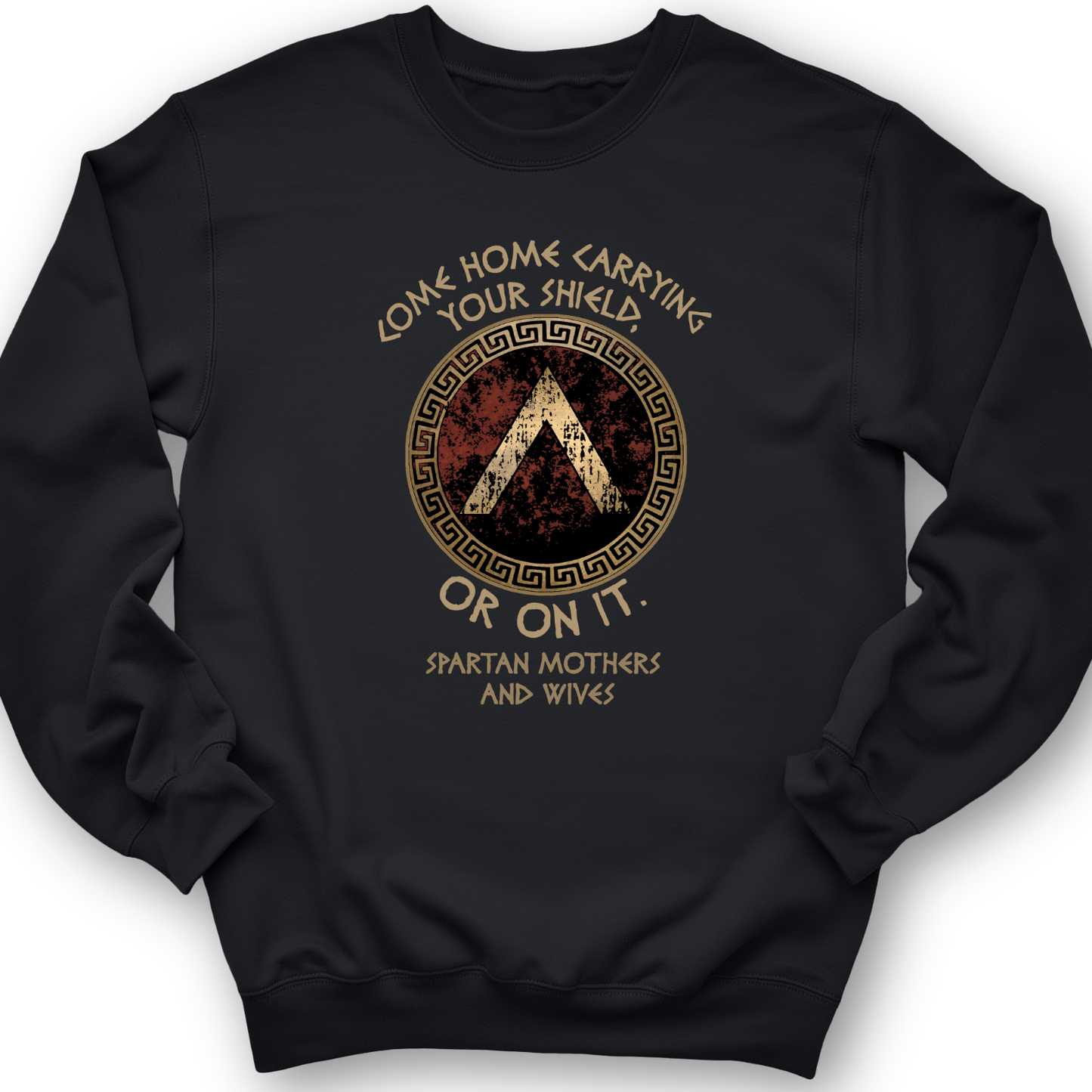 On Your Shield Crewneck Black / S