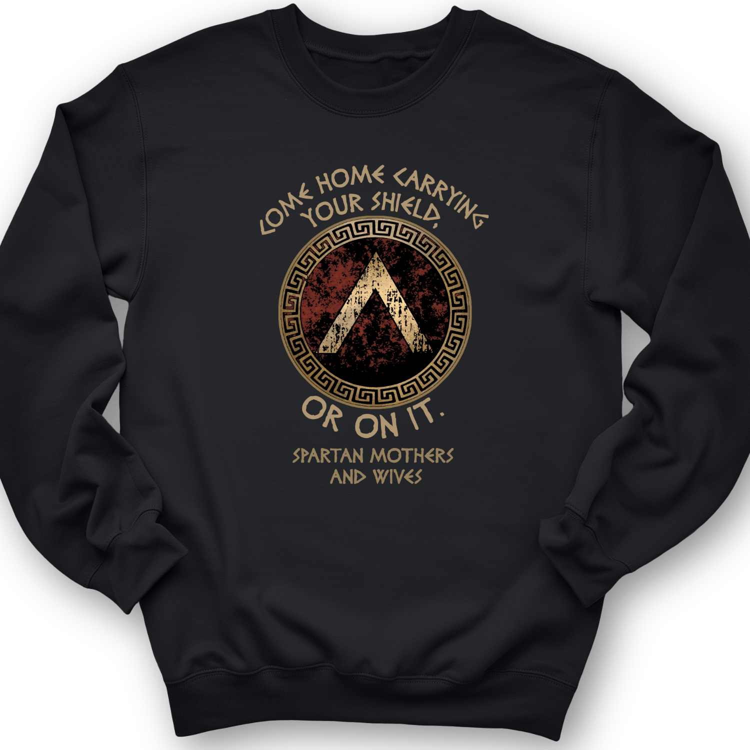 On Your Shield Crewneck Black / S