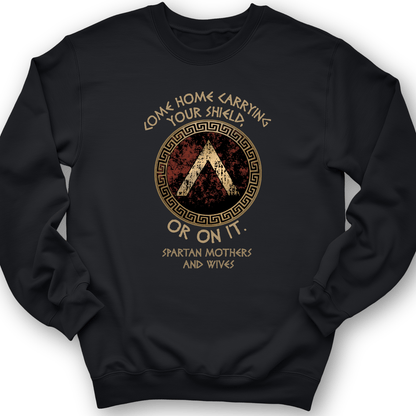 On Your Shield Crewneck Black / S