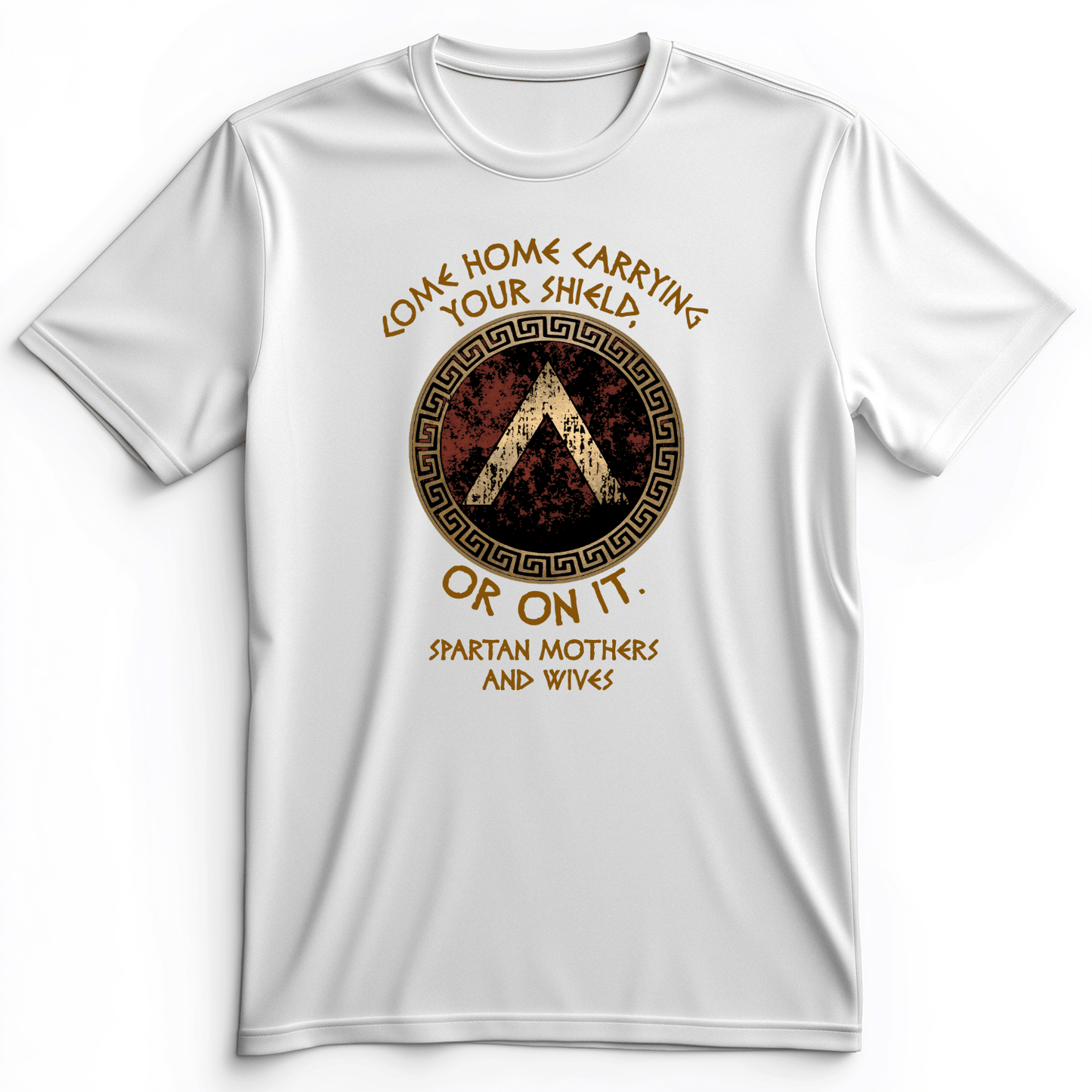 On Your Shield Premium Tee White / S