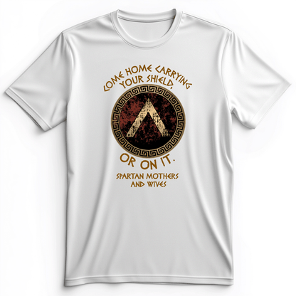 On Your Shield Premium Tee White / S