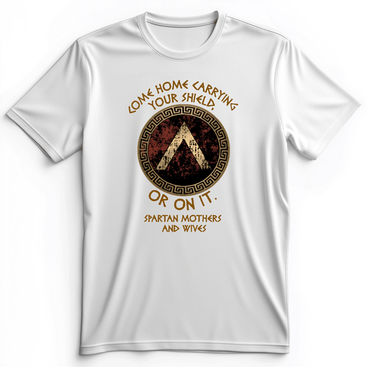 On Your Shield Premium Tee White / S