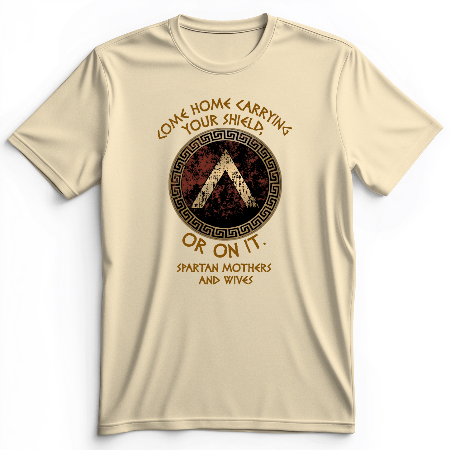 On Your Shield Premium Tee Natural / S