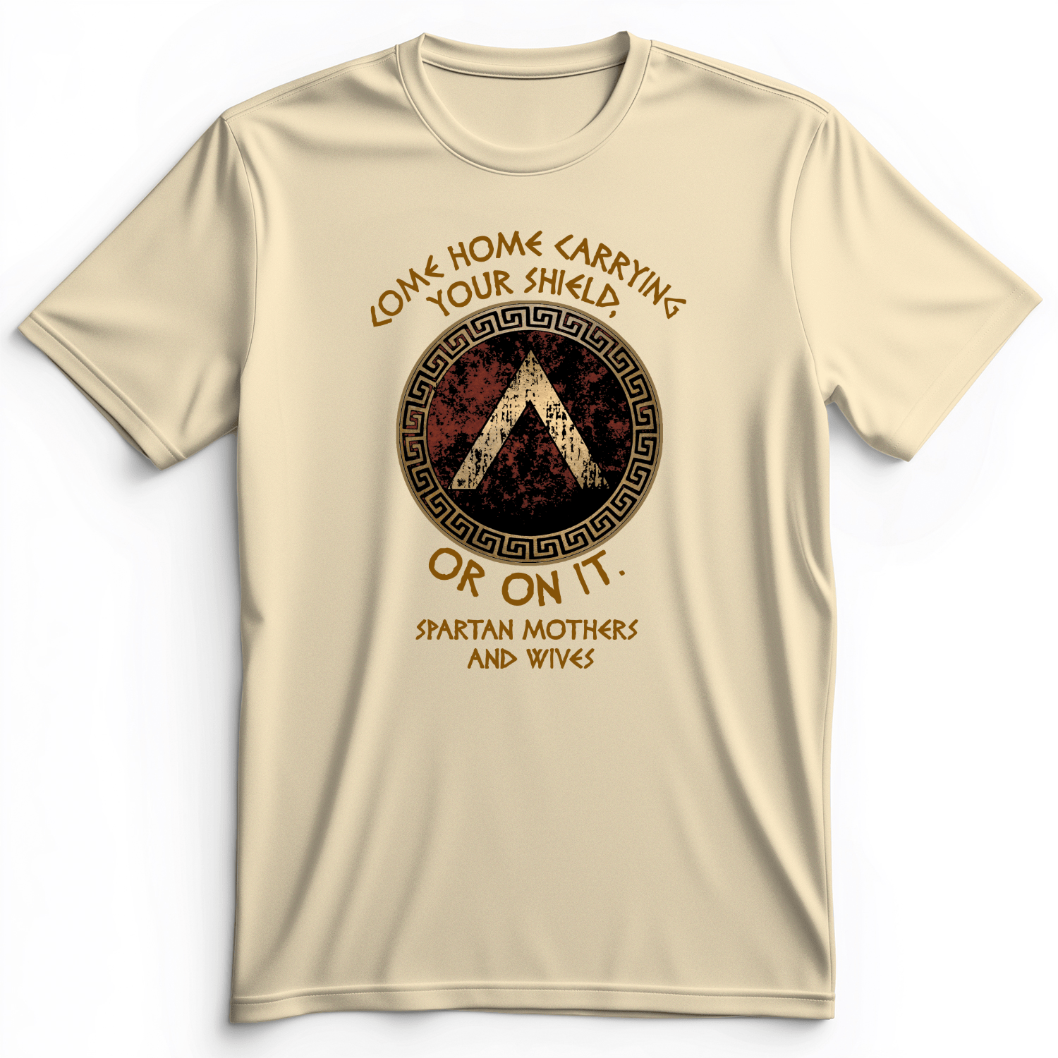 On Your Shield Premium Tee Natural / S