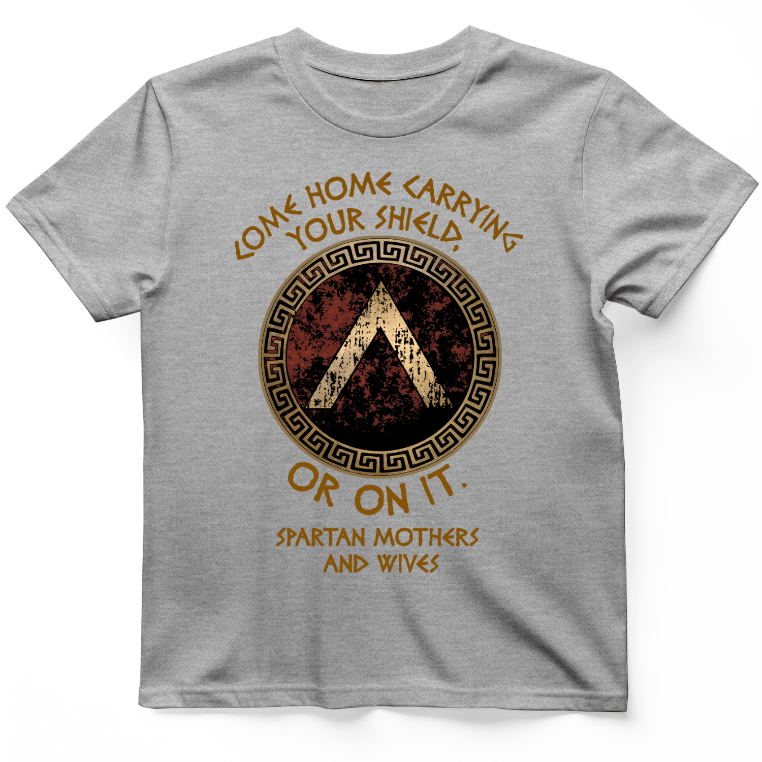 On Your Shield T-Shirt Sport Grey / S