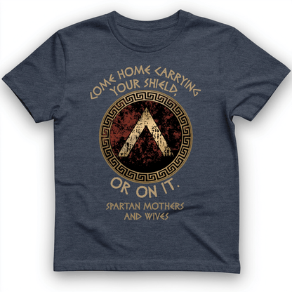 On Your Shield T-Shirt Heather Navy / S