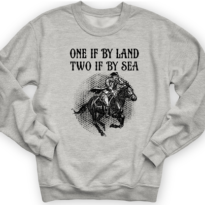 One If By Land Crewneck Sport Grey / S