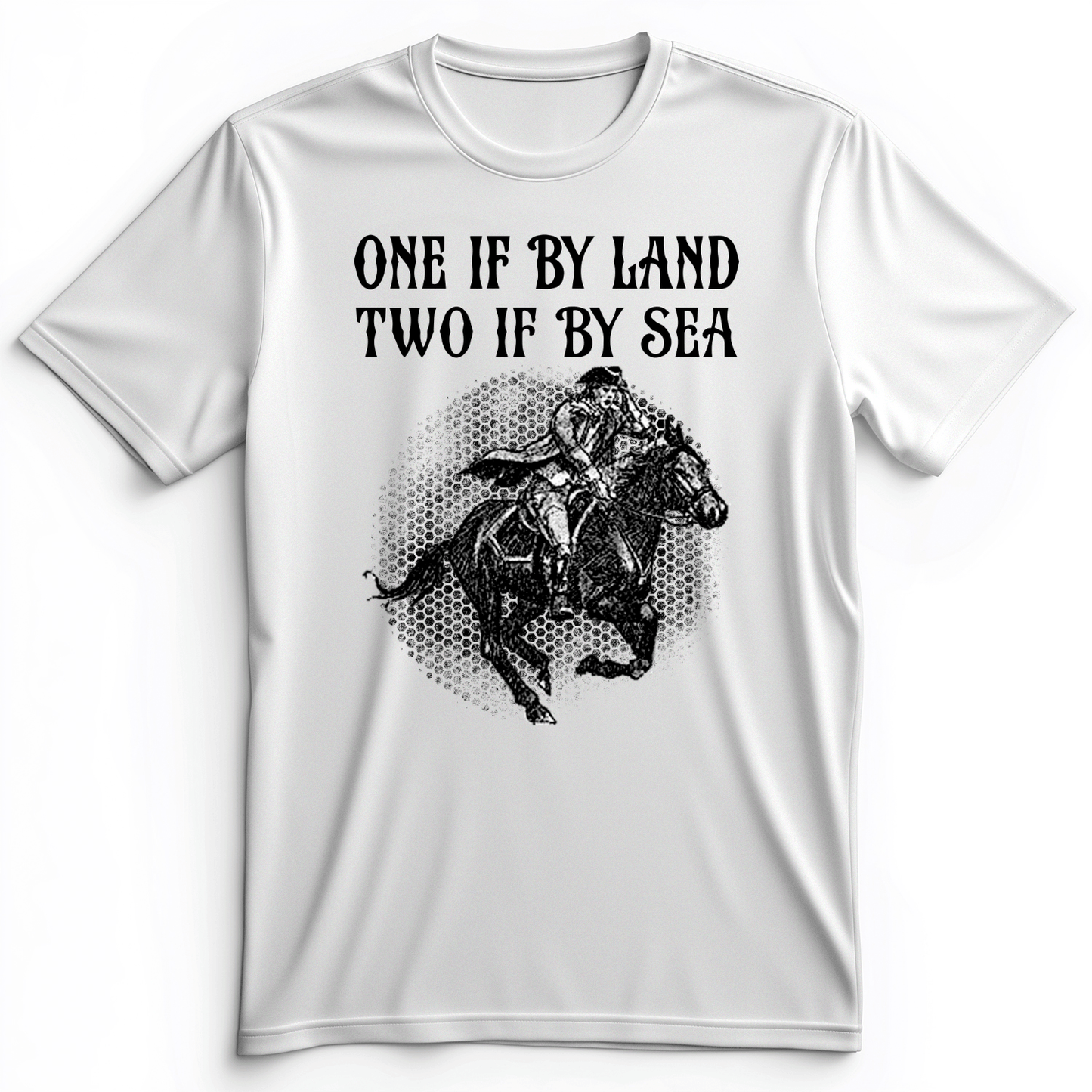 One If By Land Premium Tee White / S