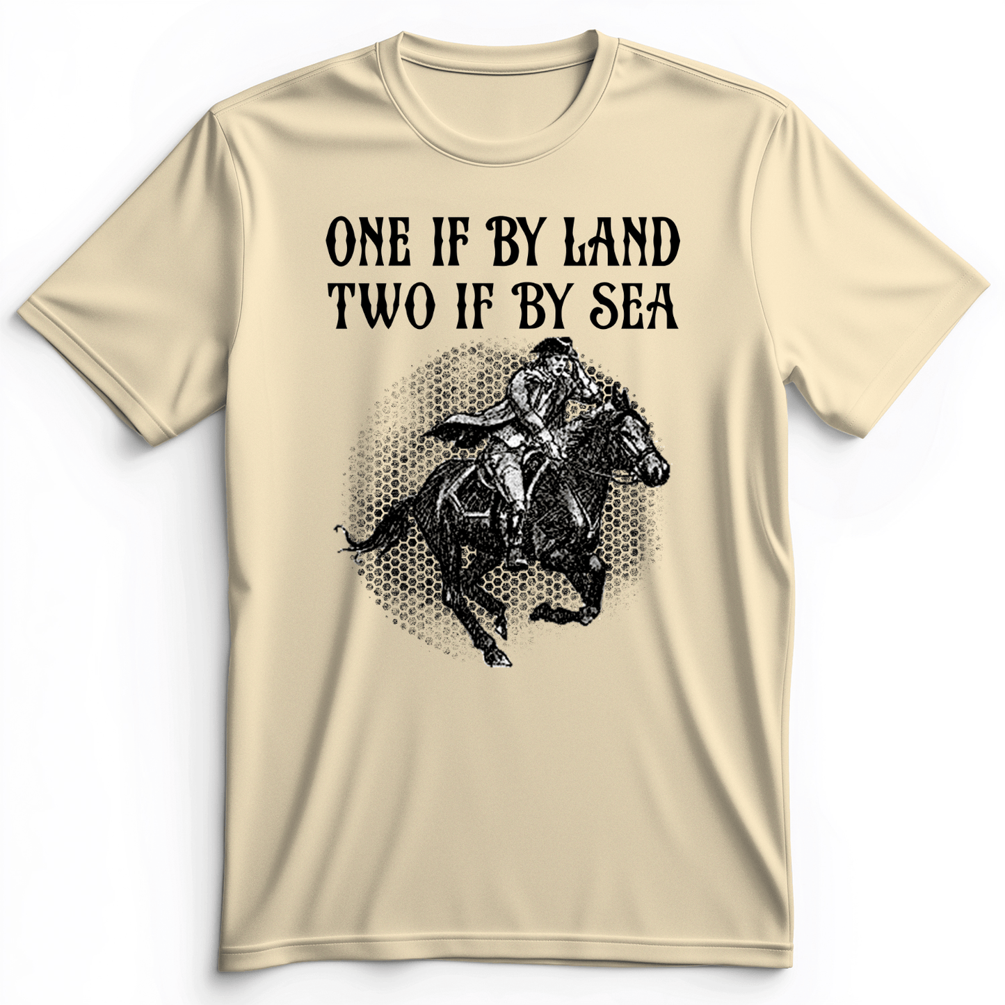 One If By Land Premium Tee Natural / S