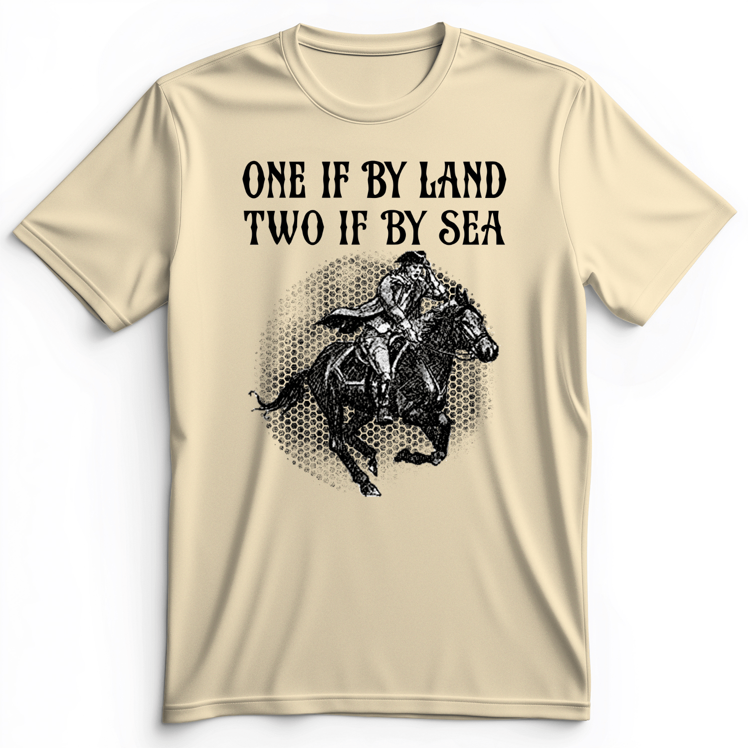 One If By Land Premium Tee Natural / S