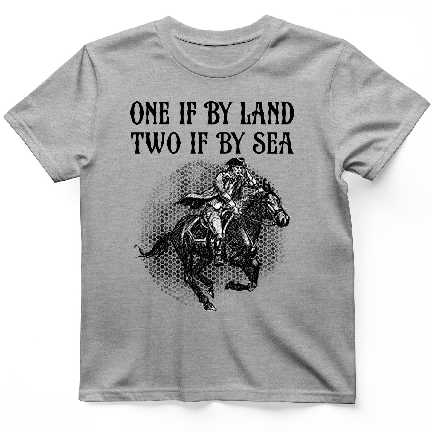 One If By Land T-Shirt Sport Grey / S