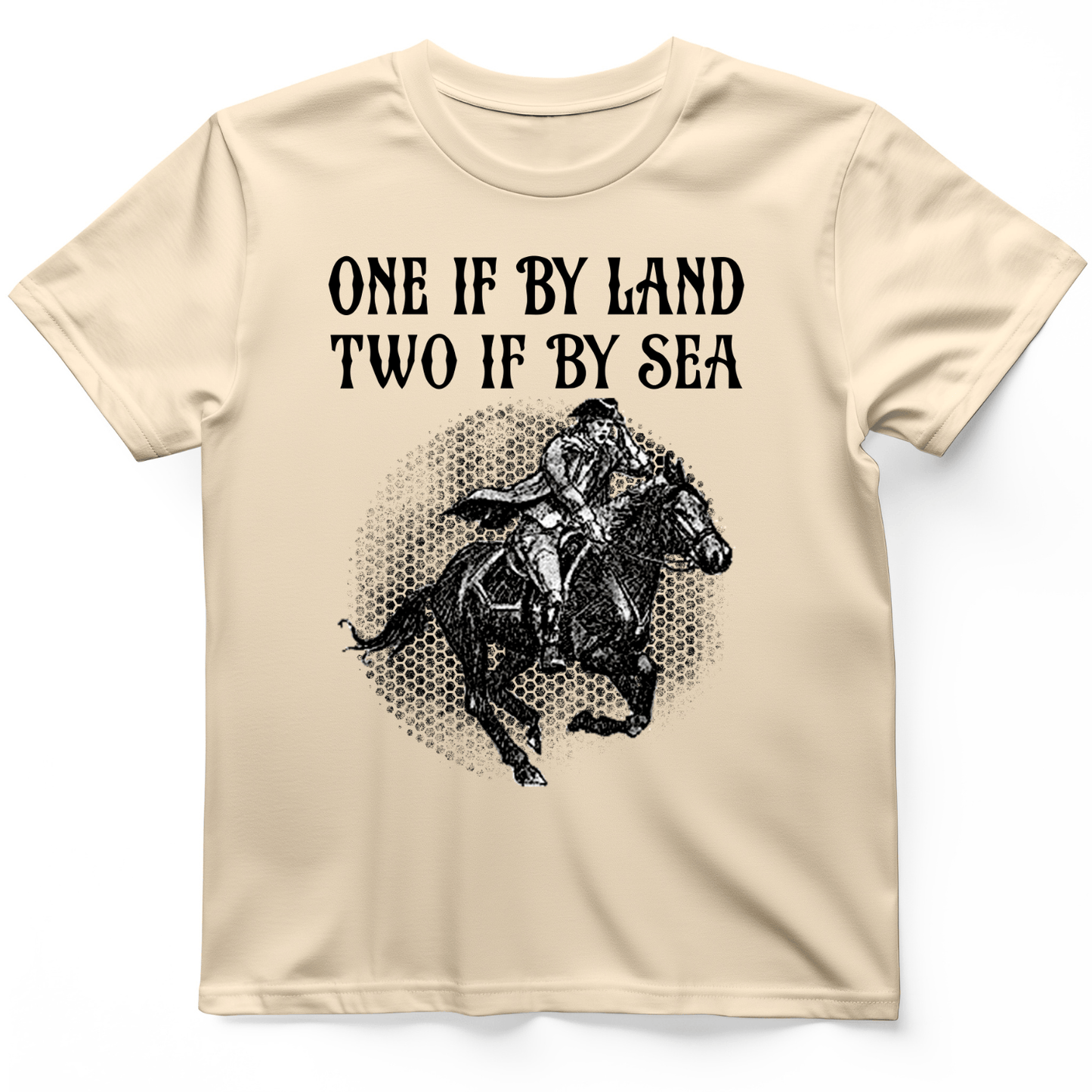 One If By Land T-Shirt Natural / S