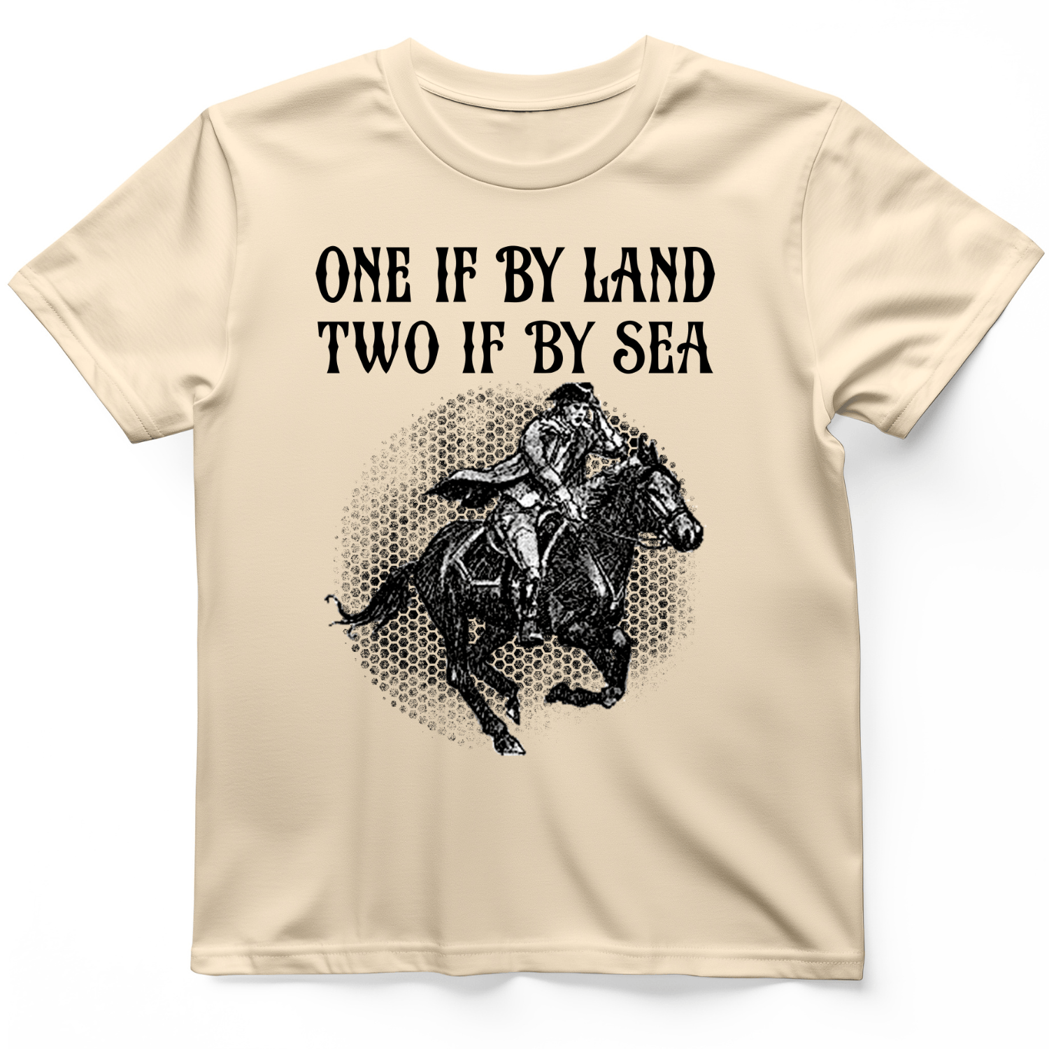 One If By Land T-Shirt Natural / S