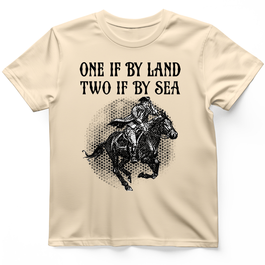 One If By Land T-Shirt Natural / S